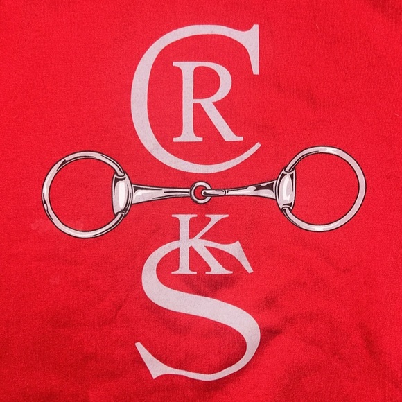 Crooks & Castles Red Crewneck Sweater - Picture 2 of 4
